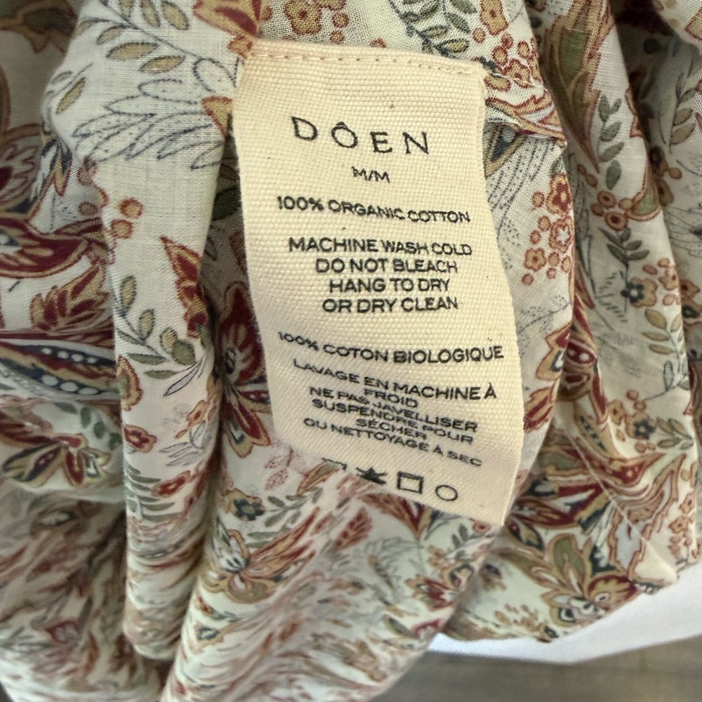 Doen Brown and Cream Floral Maxi Dress - Picture 3 of 7